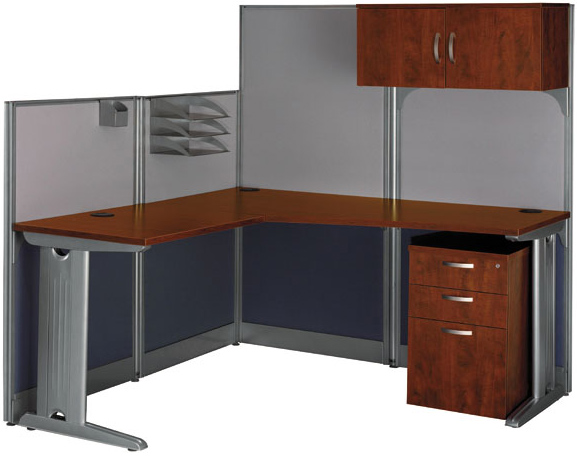 L shaped desk