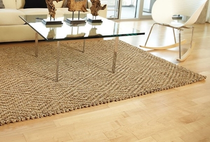 Picture of Anji Mountain Bamboo Rug Co 4' x 6' Jute 2 Handloom-Woven Rug