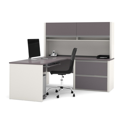 Picture of Bestar 93867 L Shaped Desk