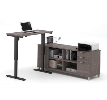 Picture of Bestar 120857 Sit Stand Desk