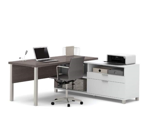 Picture of Bestar 120883 L-Shaped Desk