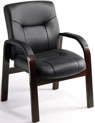 Picture of Boss B8909 Leather Guest Office Chair