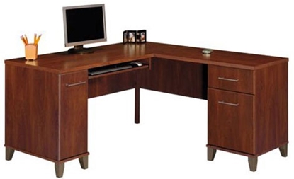 Picture of Bush WC81730 L Shaped Corner Desk