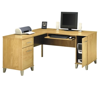 Picture of Bush WC81430 L Shaped Desk