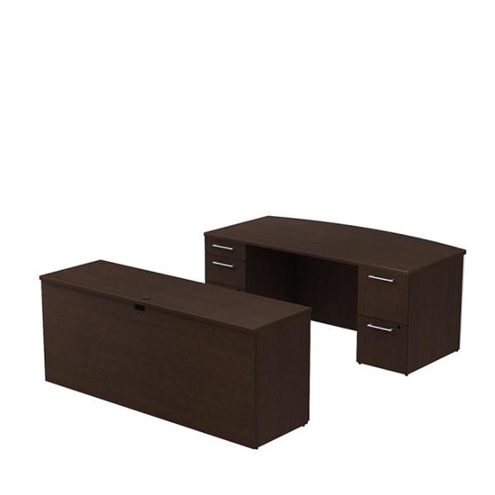 Bush S020 72 Executive Office Desk Credenza