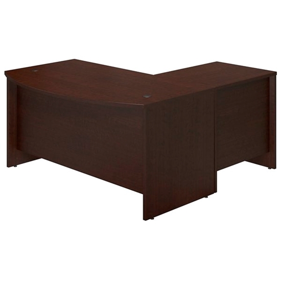 Bush Sre003 60 W Bow Front L Shaped Desk Shell