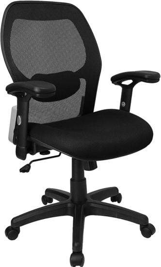 Picture of Flash Furniture W42B Mesh Back Chair