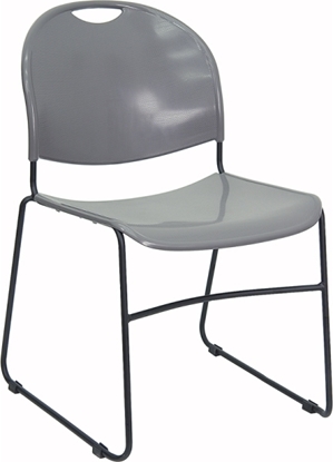 Picture of Hercules RUT-188 Hercules Stacking Chair w/ Black Frame
