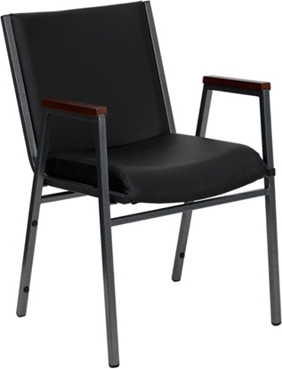 Picture of Flash Furniture XU-60154 Vinyl Stacking Bariatric Arm Chair