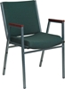 Picture of Flash Furniture XU-60154  Fabric Stacking Chair with Arms