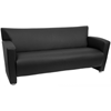 Picture of Flash Furniture 222-3-BK-GG Leather Waiting Room Sofa