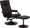 Picture of Flash Furniture BT-7862  Leather Recliner & Ottoman