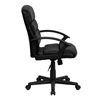 Picture of Flash Furniture GO-1004 Black LeatherSoft Office Chair