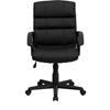 Picture of Flash Furniture GO-1004 Black LeatherSoft Office Chair