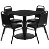 Picture of Flash Furniture RSRB10XX 36" Square Table w 4 Chairs