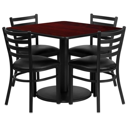 Picture of Flash Furniture RSRB101 36" Square Table w 4 Chairs