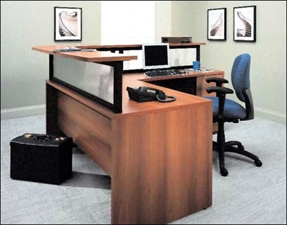 Picture of Global G3060SPL L Shaped Reception Desk
