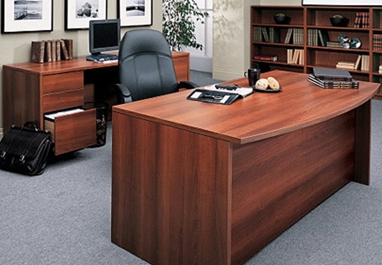 H3672db4 Global Executive Desk And Credenza