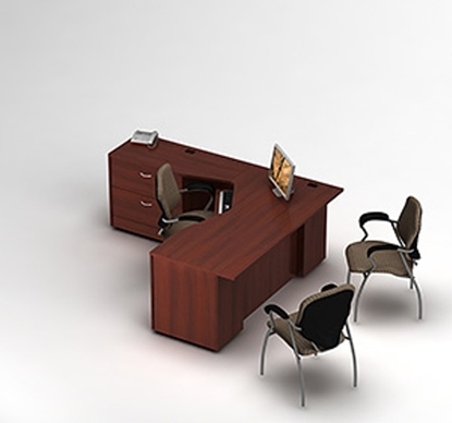 Picture of Global Layout 19 L Shaped Desk