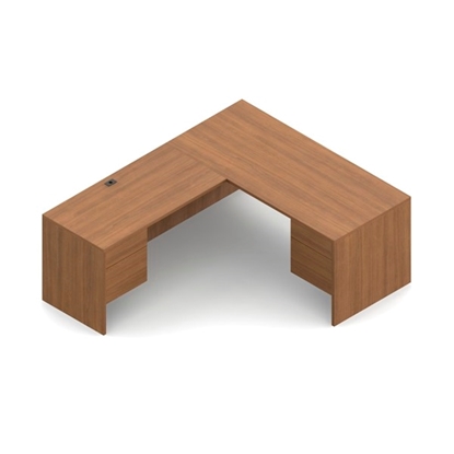 Picture of Global GEN502R L Shaped Desk