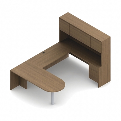 Picture of Global GEN503L Contemporary U Shaped Desk
