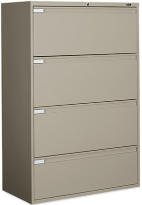 Picture of Global 9336P-4F1H 4 Drawer Lateral File Cabinet