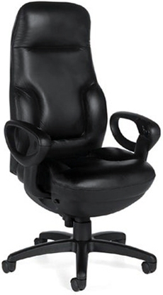 Picture of Global 2424-18 Executive Leather Office Chair