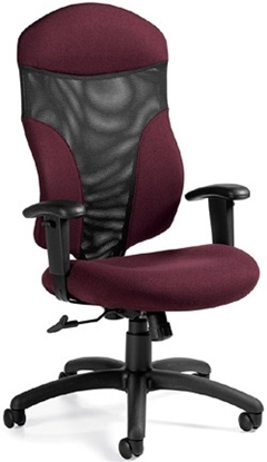 Picture of Global 1950-4 High Back Mesh Office Chair