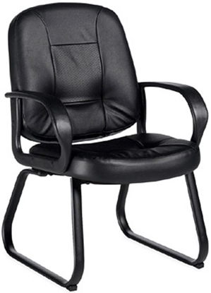 Picture of Global 4004 Leather Guest Office Chair