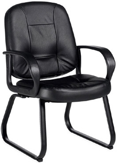 Picture of Global 4004 Leather Guest Office Chair
