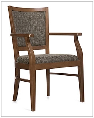 Picture of Global GC4162 Desmond Wood Armchair