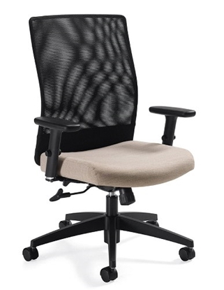 Picture of Global 2221-4 Mid Back Mesh Office Chair