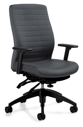 Picture of Global 2851-3 High Back Leather Chair