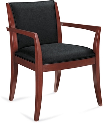 Picture of Global 4075 Wood Frame Guest Chair