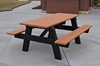 Picture of Jayhawk Plastics  PBAPlC6 A Frame 6' Picnic Table