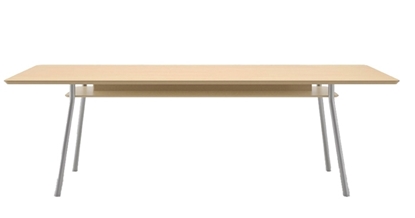Picture of Lesro MT8184 84" Conference Table with Shelf