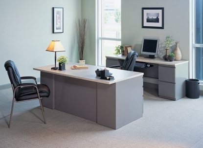 Picture of Safco CST7 CSII Desk and Credenza Set