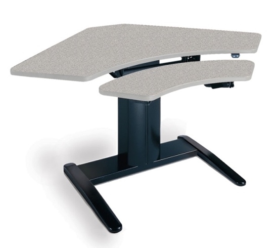 Mayline 690W Sit Stand Desk Workstation