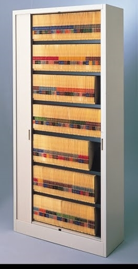 Picture of 8336A3 File Harbor HIPAA Compliant 7 Shelf Cabinet