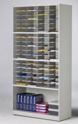 Picture of SRT4280B 72 Pocket Mail Cabinet