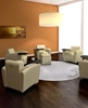 Picture of Safco VCCMT Leather Lounge Chair w/ Tablet