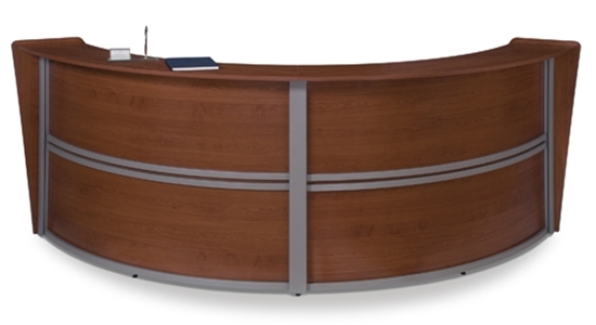 Two Person Modern Reception Desk Ofm Furniture