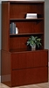 Picture of Office Star SON12-SON55 Wood Veneer Bookcase