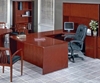 Picture of Office Star SONTYP12 U Shaped Desk with Drawers and Wood Veneer