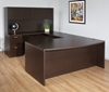 Picture of Office Star NAPTYP12 Bow Front U Shaped Desk with Hutch