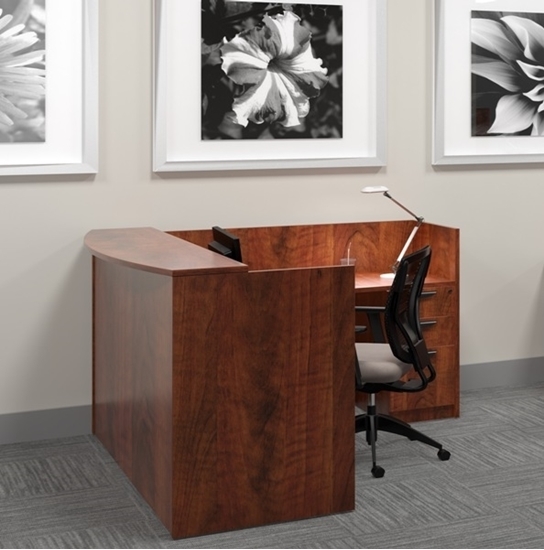 Offices to Go OTG Laminate Height-Adjustable Office Desk with