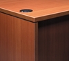 Picture of Offices to Go SL6630DS 66" x 72" L Shaped Desk with Suspended Pedestal