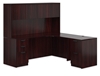 Picture of Offices to Go SL7136CER-SL3624R L Shaped Desk with Hutch