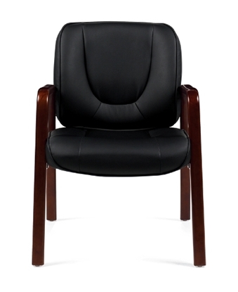 Picture of Offices to Go OTG11770B Wood Guest Chair