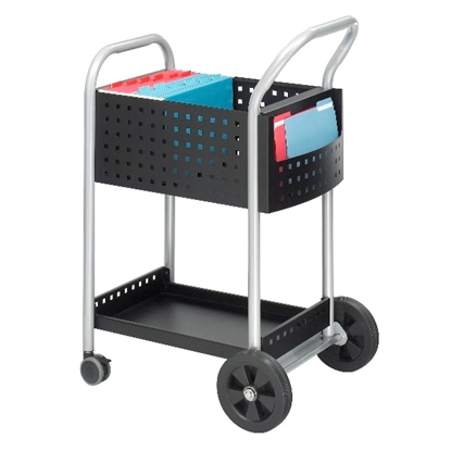 Picture of Safco 5238BL 20"W Scoot Mail Cart
